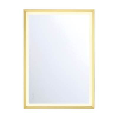 Eurofase Artell 30" X 42" LED Mirror in Brushed Gold
