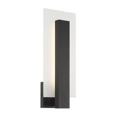 Eurofase Carta Outdoor Sconce - 18'' in Matte Black