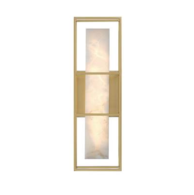 Eurofase Blakley Outdoor Sconce - 16'' in Matte Gold