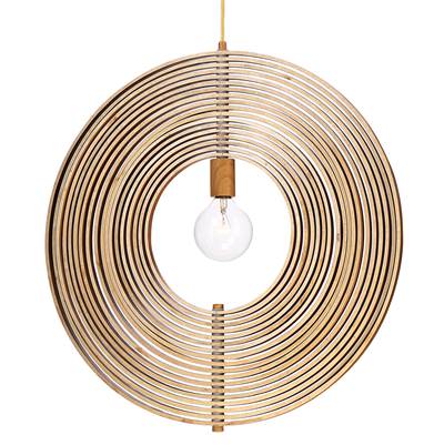 Eurofase Abruzzo Pendant - 18'' in Wood