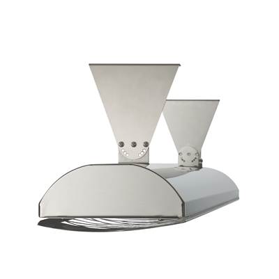 Eurofase Ef20 Series Patio Heater - Single Element - 2000W - 39" in Stainless Steel