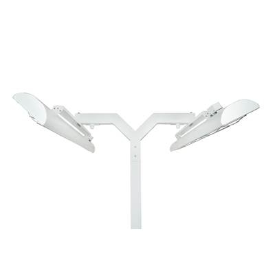 Eurofase Ef3908PMDW Double Crossbar Pole Mount - 39 Inch - 8Ft in White