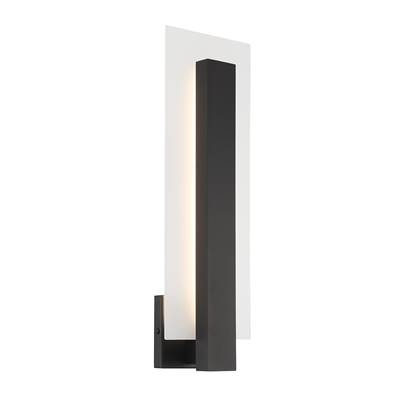 Eurofase Carta Outdoor Sconce - 22'' in Matte Black