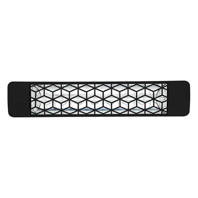 Eurofase Ef15120B6 Single Element Electric Patio Heater - 1500 Watt - 39 Inch in Black