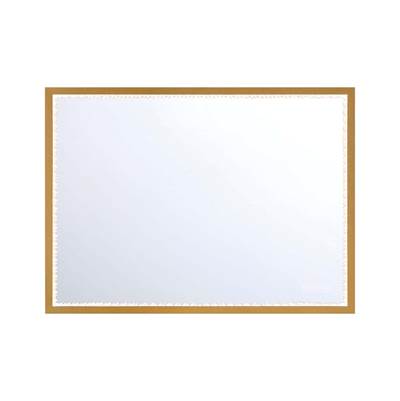 Eurofase Cerissa Electric Lighted Mirror - 22'' x 30'' in Anodized Gold