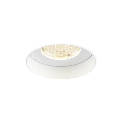 Eurofase Amigo 15W 1 Light Round Trimless Downlight 3000K in White