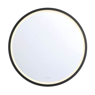 Eurofase Artell 42'' X 42'' Square LED Mirror in Brushed Black