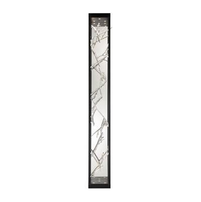 Eurofase Aerie Outdoor Wall Sconce - 48'' in Silver Black Mix