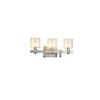 Eurofase Decato Vanity Wall Sconce - 3-Light - 21'' in Satin Nickel