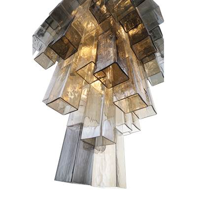 Eurofase Altesa 20-Light Chandelier - 46'' in Chrome