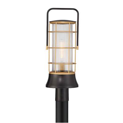 Eurofase Rivamar Outdoor Lantern - 23" in Gold Black Mix