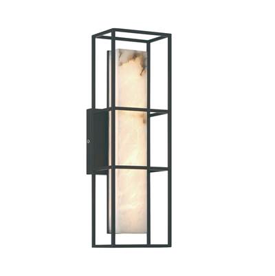 Eurofase Blakley Outdoor Sconce - 16'' in Matte Black