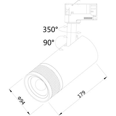 Eurofase Focus Track Head - 29W LED - 3000K in White