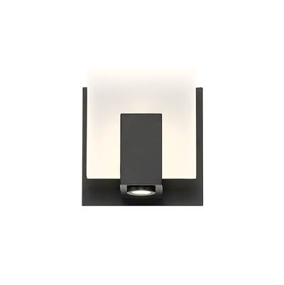 Eurofase Canmore Wall Sconce - 1-Light in Matte Black