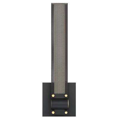 Eurofase Admiral Wall Sconce - 16" in Gold Black Mix