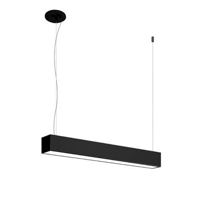 Eurofase F55 Suspended Linear Light - 4Ft - 3500K in Black