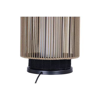 Eurofase Aden Outdoor Lamp - 46'' - Brown Rope in Matte Black