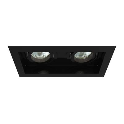 Eurofase Amigo 15W 2 Lights Trim Gimbal 3000K in Black