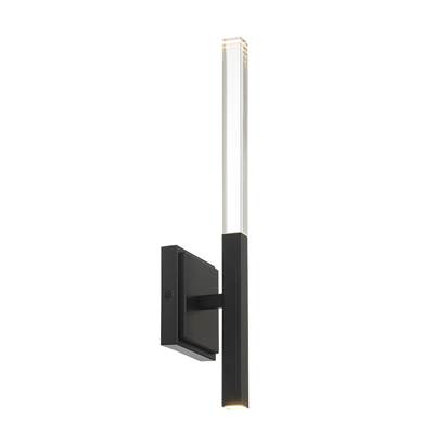 Eurofase Benicio 2-Light Vanity - 18" in Matte Black