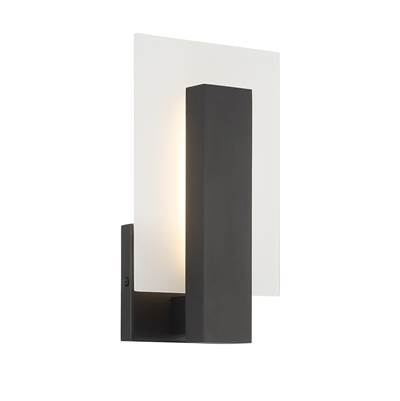 Eurofase Carta Outdoor Sconce - 12'' in Matte Black