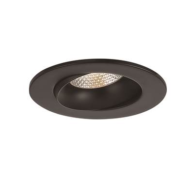 Eurofase Midway 3.5" 12W Recessed Downlight - Round Gimbal Trim - 5Cct in Black