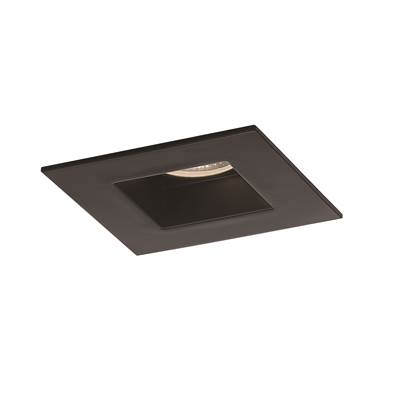Eurofase Midway 3.5" 15W Recessed Downlight - Square Trim - 5Cct in Black