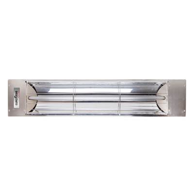 Eurofase Ef15120S Single Element Electric Patio Heater - 1500 Watt - 39 Inch in Stainless Steel
