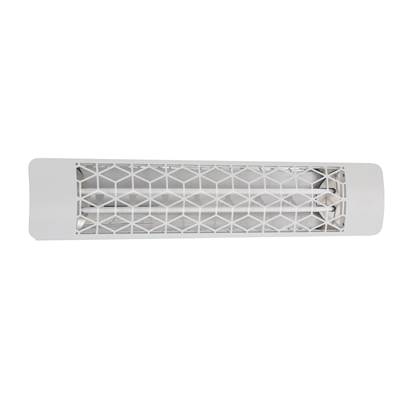 Eurofase EF40 Electric Patio Heater - 4000 Watt - Dual Element 39 Inch in White