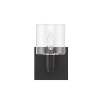 Eurofase Decato Wall Sconce - 9'' in Matte Black