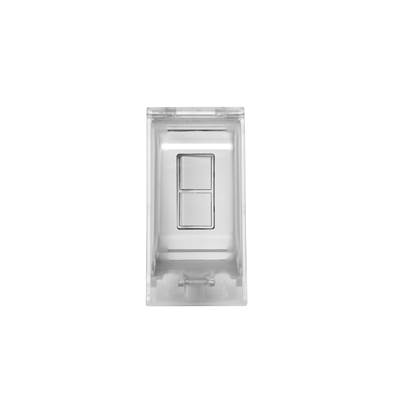 Eurofase Controls Flush Mount Single Duplex Stack Switch - Weatherproof Cover in White