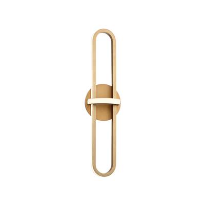 Eurofase Botton Wall Sconce - 24" in Matte Gold