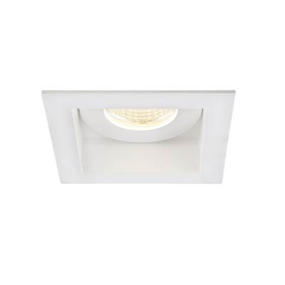 Eurofase Amigo 15W 1 Light Square Trim Downlight 3000K in White