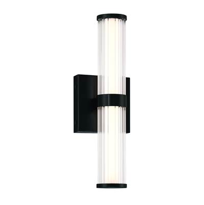 Eurofase Fayton Outdoor Sconce - 14'' in Matte Black