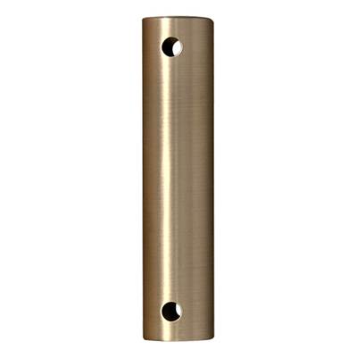 Fanimation 12" Ceiling Fan Downrod in Brushed Satin Brass