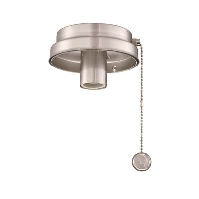 Fanimation Low Profile Light Kit Fitter in Brushed Nickel