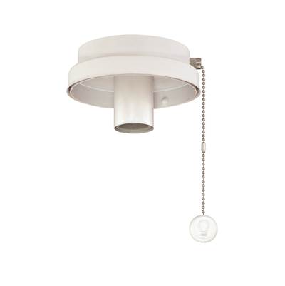 Fanimation Low Profile Light Kit Fitter in Matte White