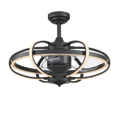 Fanimation Obvi 22" Ceiling Fan in Black