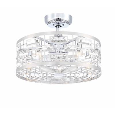 Fanimation Klout 22" LED Light Kit in Chrome