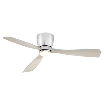 Fanimation Klinch 52-Inch Ceiling Fan with LED Light Kit in Brushed Nickel