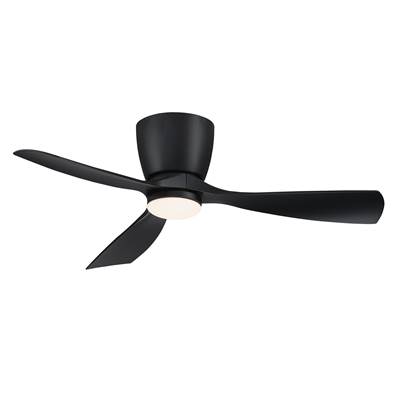 Fanimation Klinch 44-Inch Ceiling Fan with LED Light Kit in Black