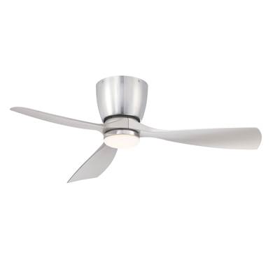 Fanimation Klinch 44-Inch Ceiling Fan with LED Light Kit in Brushed Nickel