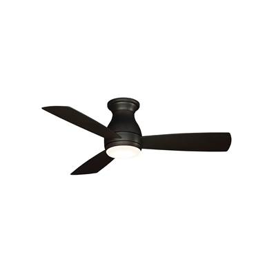 Fanimation Hugh Ceiling Fan - 44" - LED Light Kit in Dark Bronze