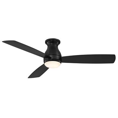 Fanimation Hugh Ceiling Fan - 52" - LED Light Kit in Black