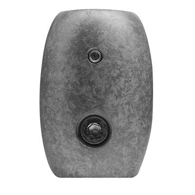 Fanimation Ceiling Fan Downrod Coupler in Galvanized