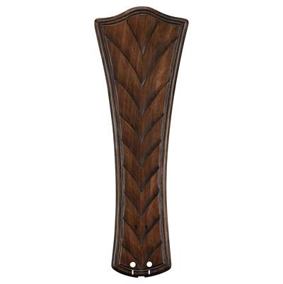 Fanimation 26'' - Concave Ribbed Carved Fan Blades in Walnut