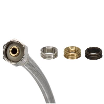 Fluidmaster Faucet Universal Adapter - 3/8'', 7/16'', 1/2'' x 1/2'' F.I.P.