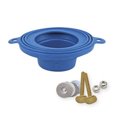 Fluidmaster Better Than Wax Toilet Seal - With Hardware - Fits 3" and 4" Floor Drains