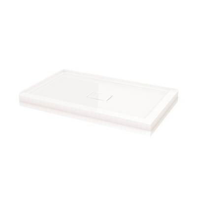Fleurco Flanged Base 4836 - 2-Flange - Left in White