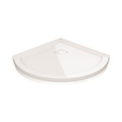 Fleurco ARC Shower Base - 36" - Low-Profile in White