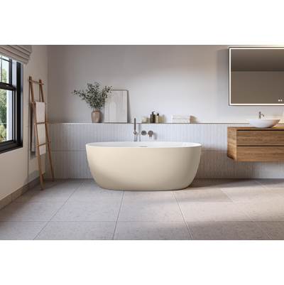 Fleurco Solfege Grande Freestanding Soaking Tub in Rosemary